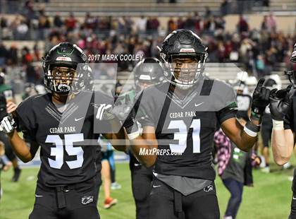 Thumbnail 3 in Ennis vs. Cedar Park (UIL 5A Area Playoff) photogallery.