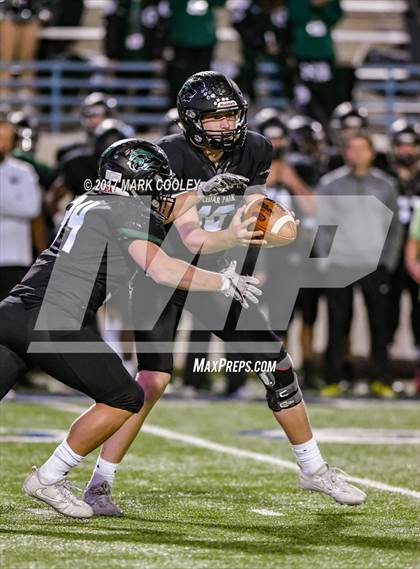 Thumbnail 3 in Ennis vs. Cedar Park (UIL 5A Area Playoff) photogallery.