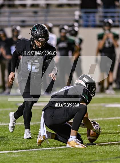 Thumbnail 2 in Ennis vs. Cedar Park (UIL 5A Area Playoff) photogallery.