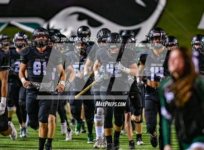 Thumbnail 2 in Ennis vs. Cedar Park (UIL 5A Area Playoff) photogallery.