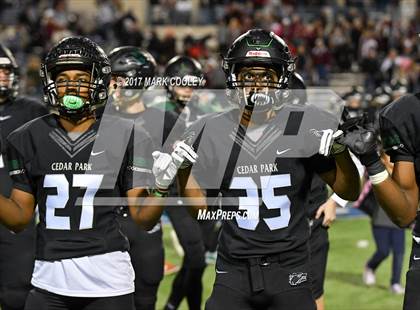 Thumbnail 2 in Ennis vs. Cedar Park (UIL 5A Area Playoff) photogallery.