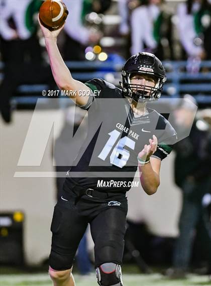 Thumbnail 3 in Ennis vs. Cedar Park (UIL 5A Area Playoff) photogallery.