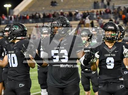 Thumbnail 2 in Ennis vs. Cedar Park (UIL 5A Area Playoff) photogallery.