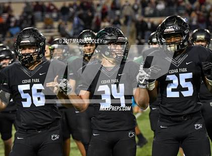Thumbnail 3 in Ennis vs. Cedar Park (UIL 5A Area Playoff) photogallery.
