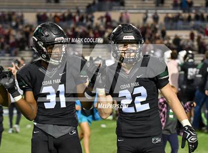 Thumbnail 1 in Ennis vs. Cedar Park (UIL 5A Area Playoff) photogallery.