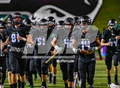 Thumbnail 3 in Ennis vs. Cedar Park (UIL 5A Area Playoff) photogallery.