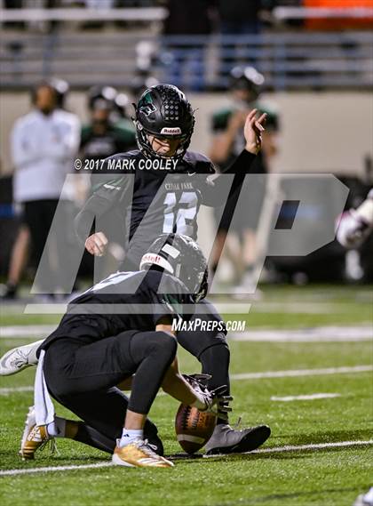 Thumbnail 2 in Ennis vs. Cedar Park (UIL 5A Area Playoff) photogallery.