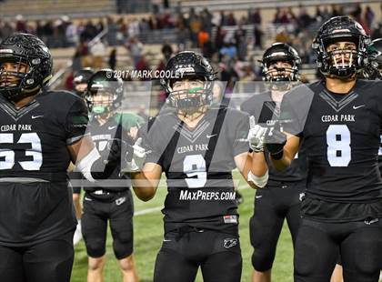 Thumbnail 3 in Ennis vs. Cedar Park (UIL 5A Area Playoff) photogallery.