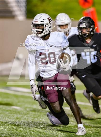 Thumbnail 1 in Ennis vs. Cedar Park (UIL 5A Area Playoff) photogallery.