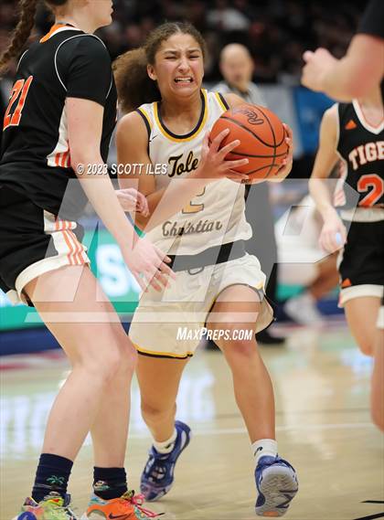 Thumbnail 3 in Springfield vs. Toledo Christian (OHSAA D4 State Semifinal) photogallery.