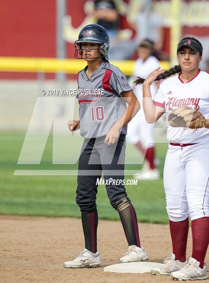 Thumbnail 1 in Patriot @ Alemany CIF SS D3 Playoffs) photogallery.