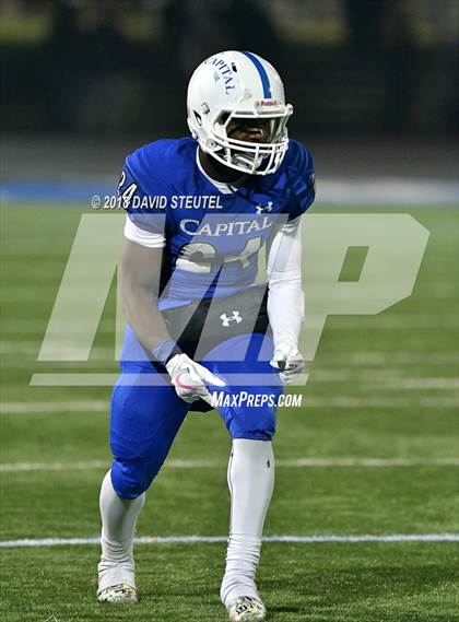 Thumbnail 2 in Buhach Colony @ Capital Christian (CIF SJS D3 Playoff) photogallery.