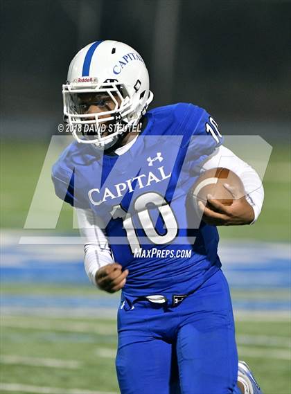 Thumbnail 2 in Buhach Colony @ Capital Christian (CIF SJS D3 Playoff) photogallery.
