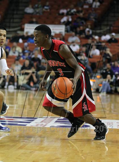 Thumbnail 1 in Mumford vs. San Augustine (UIL 1A Semifinal) photogallery.