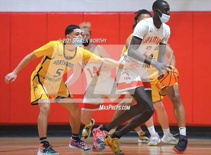 Thumbnail 3 in Northwood Temple Academy @ The Burlington School  (NCISAA 2A Final) photogallery.