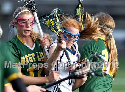 Thumbnail 3 in West Linn vs. Lake Oswego (Oregon Championships) photogallery.