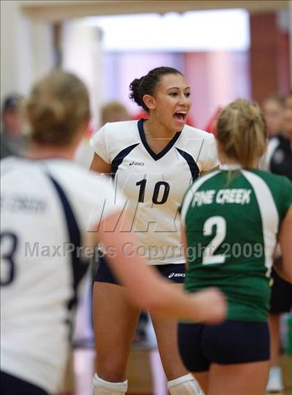 Thumbnail 2 in Pine Creek vs. Colorado Springs Christian (Eaglecrest Invitational) photogallery.