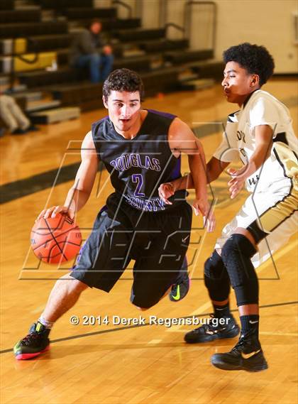 Thumbnail 2 in Douglas County vs Prairie View (Thunderhawks Hoopfest 2nd Round) photogallery.