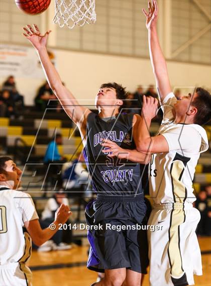 Thumbnail 1 in Douglas County vs Prairie View (Thunderhawks Hoopfest 2nd Round) photogallery.
