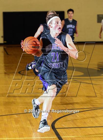 Thumbnail 3 in Douglas County vs Prairie View (Thunderhawks Hoopfest 2nd Round) photogallery.