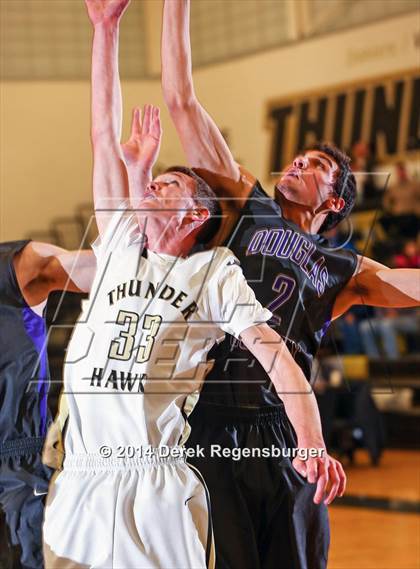 Thumbnail 2 in Douglas County vs Prairie View (Thunderhawks Hoopfest 2nd Round) photogallery.