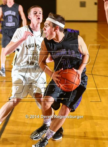 Thumbnail 3 in Douglas County vs Prairie View (Thunderhawks Hoopfest 2nd Round) photogallery.