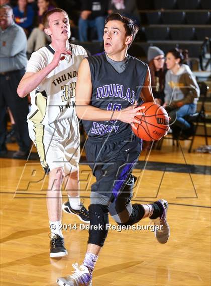 Thumbnail 3 in Douglas County vs Prairie View (Thunderhawks Hoopfest 2nd Round) photogallery.