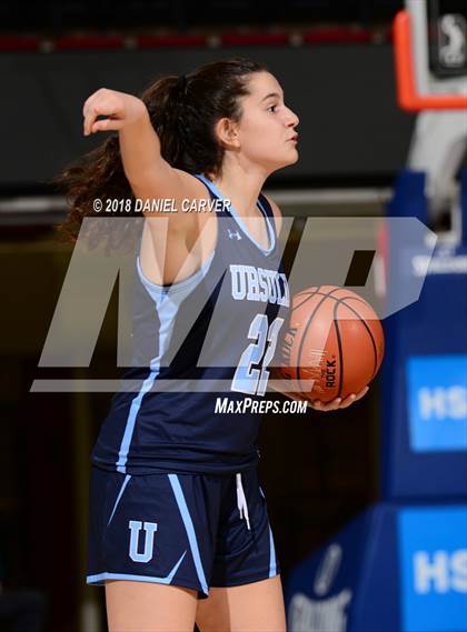Thumbnail 2 in Rye vs. Ursuline (Slam Dunk Tournament) photogallery.