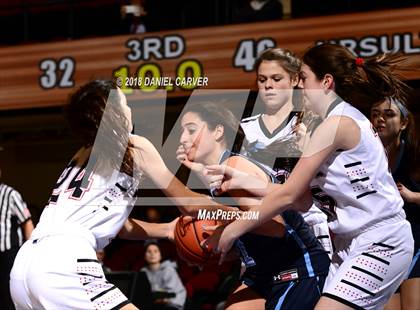 Thumbnail 2 in Rye vs. Ursuline (Slam Dunk Tournament) photogallery.