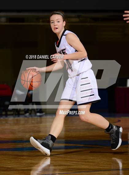 Thumbnail 2 in Rye vs. Ursuline (Slam Dunk Tournament) photogallery.