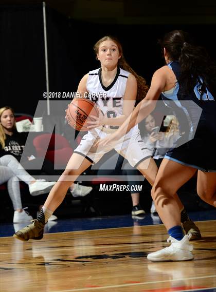 Thumbnail 2 in Rye vs. Ursuline (Slam Dunk Tournament) photogallery.