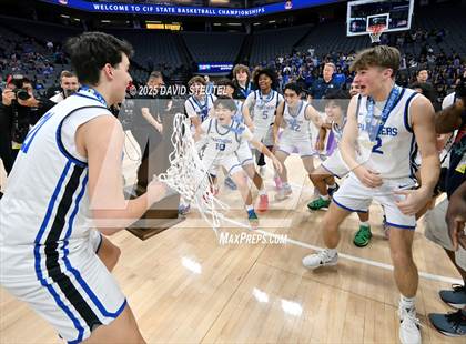 Thumbnail 3 in Fresno Christian vs. Priory (CIF State D4 Final) photogallery.