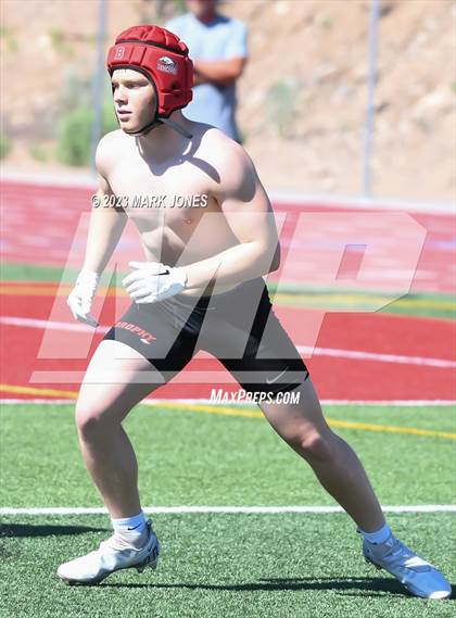 Thumbnail 1 in Brophy College Prep vs. Sunrise Mountain (Mingus 7 on 7 Tournament) photogallery.