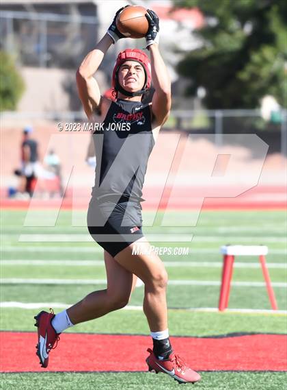 Thumbnail 3 in Brophy College Prep vs. Sunrise Mountain (Mingus 7 on 7 Tournament) photogallery.