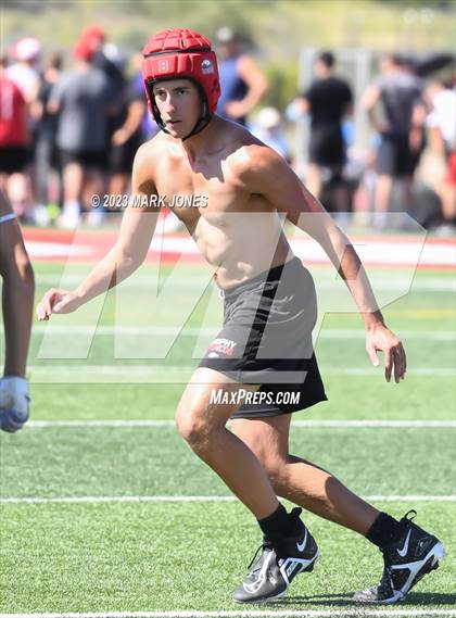 Thumbnail 3 in Brophy College Prep vs. Sunrise Mountain (Mingus 7 on 7 Tournament) photogallery.