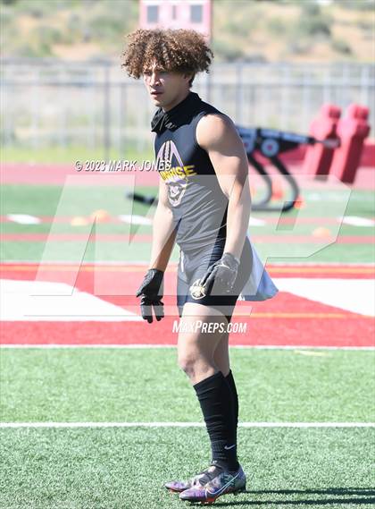 Thumbnail 2 in Brophy College Prep vs. Sunrise Mountain (Mingus 7 on 7 Tournament) photogallery.