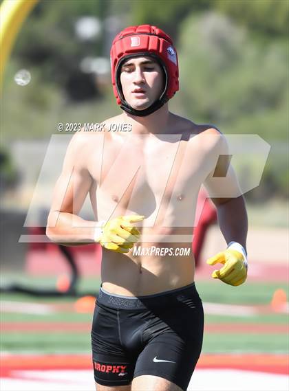 Thumbnail 3 in Brophy College Prep vs. Sunrise Mountain (Mingus 7 on 7 Tournament) photogallery.