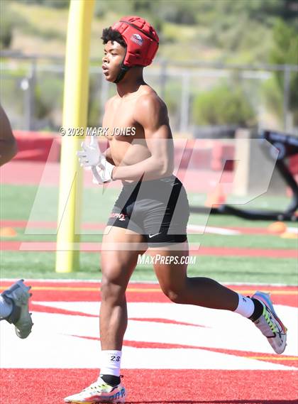 Thumbnail 3 in Brophy College Prep vs. Sunrise Mountain (Mingus 7 on 7 Tournament) photogallery.