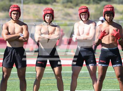 Thumbnail 3 in Brophy College Prep vs. Sunrise Mountain (Mingus 7 on 7 Tournament) photogallery.