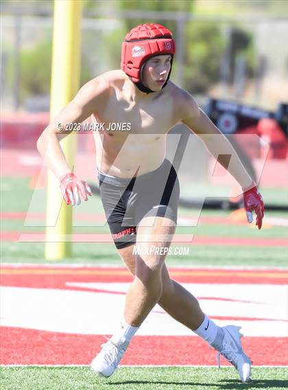 Thumbnail 2 in Brophy College Prep vs. Sunrise Mountain (Mingus 7 on 7 Tournament) photogallery.