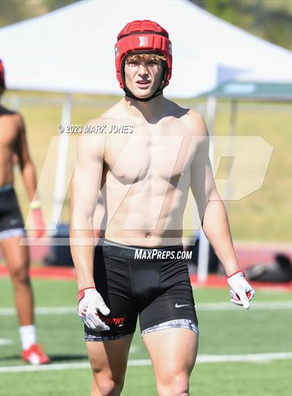 Thumbnail 1 in Brophy College Prep vs. Sunrise Mountain (Mingus 7 on 7 Tournament) photogallery.
