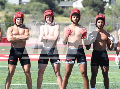 Thumbnail 2 in Brophy College Prep vs. Sunrise Mountain (Mingus 7 on 7 Tournament) photogallery.