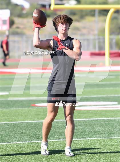 Thumbnail 1 in Brophy College Prep vs. Sunrise Mountain (Mingus 7 on 7 Tournament) photogallery.