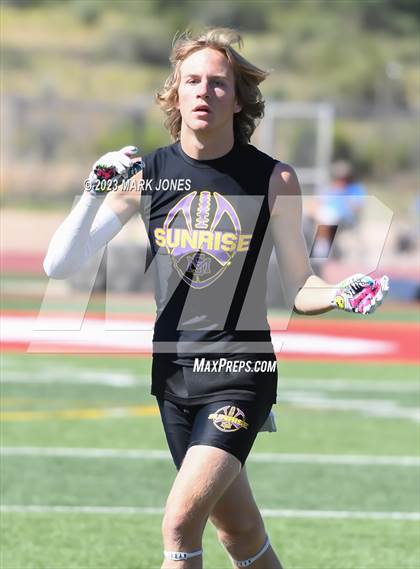 Thumbnail 2 in Brophy College Prep vs. Sunrise Mountain (Mingus 7 on 7 Tournament) photogallery.