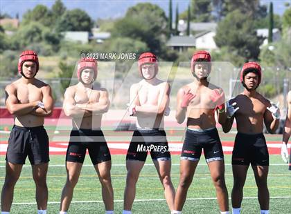 Thumbnail 1 in Brophy College Prep vs. Sunrise Mountain (Mingus 7 on 7 Tournament) photogallery.
