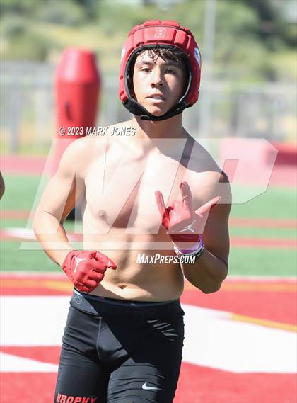 Thumbnail 3 in Brophy College Prep vs. Sunrise Mountain (Mingus 7 on 7 Tournament) photogallery.