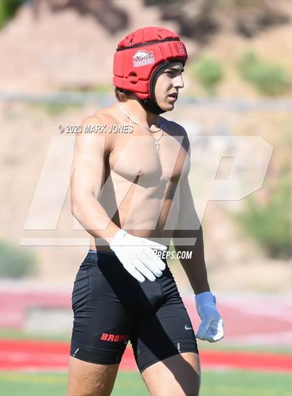 Thumbnail 3 in Brophy College Prep vs. Sunrise Mountain (Mingus 7 on 7 Tournament) photogallery.