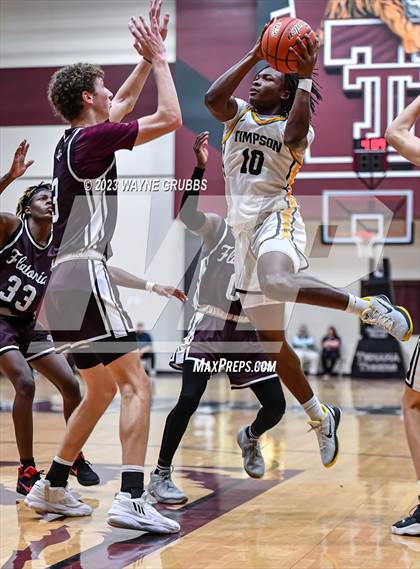 Thumbnail 1 in Flatonia vs. Timpson (Holiday Hoops Classic) photogallery.