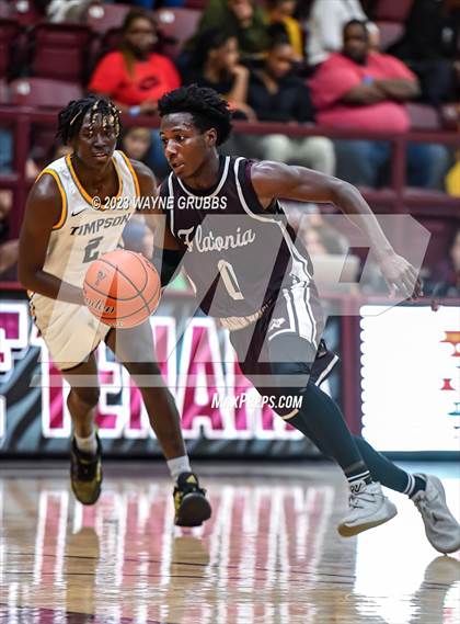 Thumbnail 2 in Flatonia vs. Timpson (Holiday Hoops Classic) photogallery.
