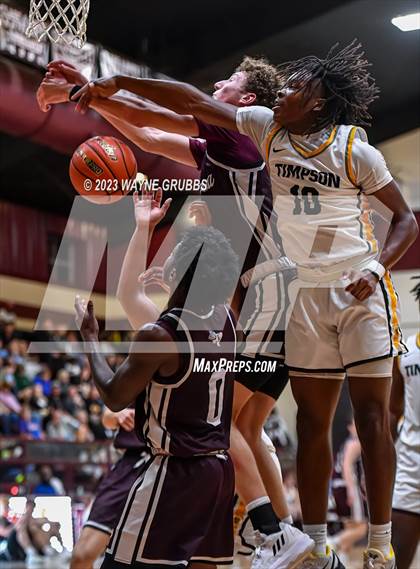 Thumbnail 2 in Flatonia vs. Timpson (Holiday Hoops Classic) photogallery.